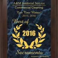 A&M Janitorial Service Logo