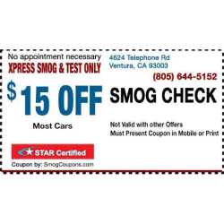 Xpress Smog And Test Only