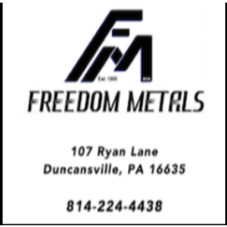 Freedom Metals Mfg Inc