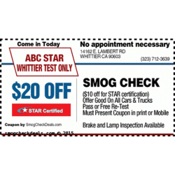 ABC Smog Test Only