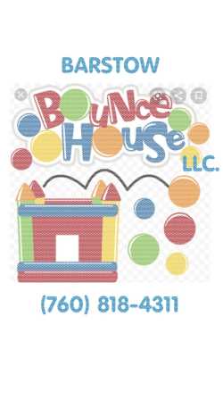 Barstow Bouncy Houses LLC.